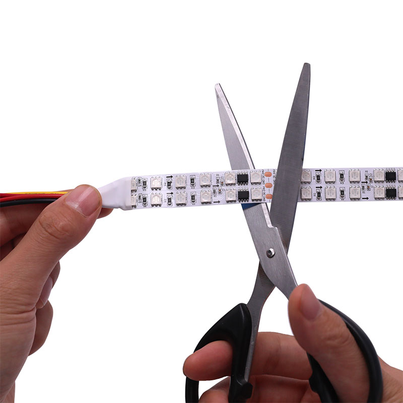 DC24V WS2811 SMD5050 Double Row Addressable RGB LED Strip 168LEDs/m DC24V WS2811 SMD5050 Double Row Addressable RGB LED Strip 168LEDs/m